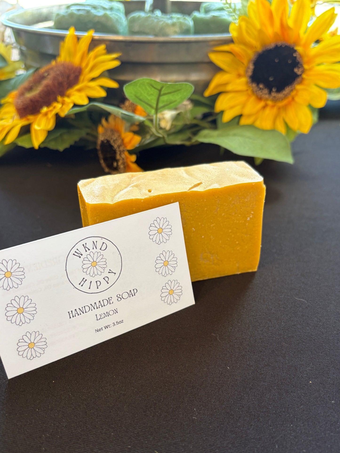 Golden Lemon Bar Soap